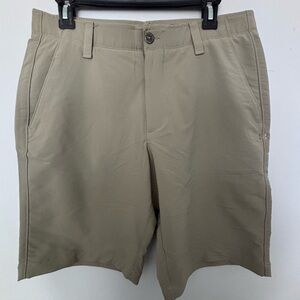 Under Armour Men's Khaki Flat Front Shorts